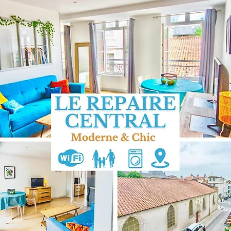 Apartment Repaire - Chic & Moderne - Wifi Gratuit - Parfaitement Equipe - Centre-ville Historique La Rochelle (Charente-Maritime)