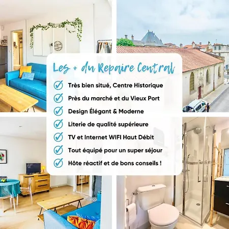 Apartamento Repaire - Chic & Moderne - Wifi Gratuit - Parfaitement Equipe - Centre-ville Historique