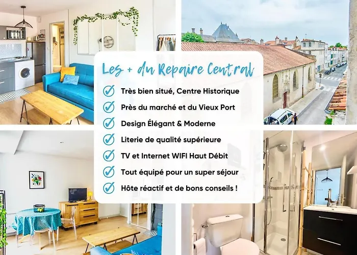 Apartamento Repaire - Chic & Moderne - Wifi Gratuit - Parfaitement Equipe - Centre-ville Historique